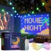 DIY Pattern Fairy String Lights APP Controlled Smart Lights RGB Pixel Lights  Window Decor