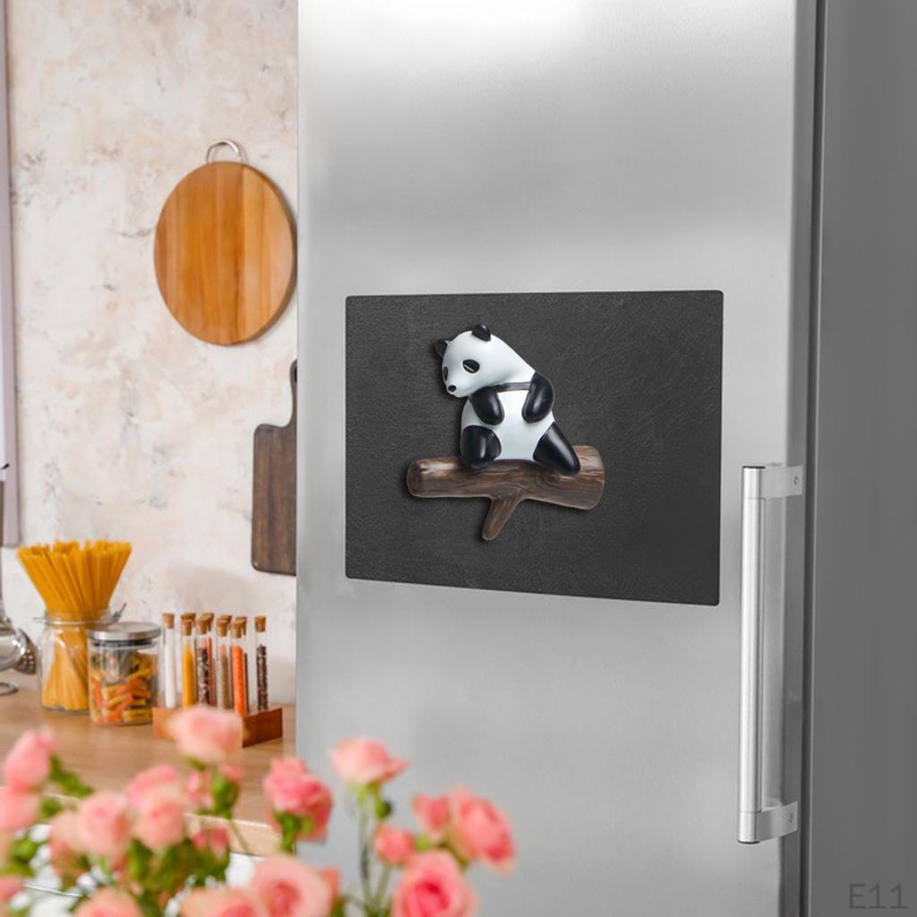 Panda Refrigerator Magnets Fridge Sticker Calendar Whiteboard Cabinets Notes Decoration Gifts Case