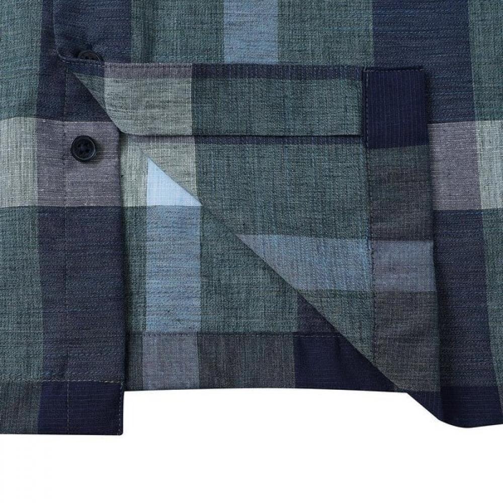 DakS Men S Big Check Regular Fit Short Sleeve Shirt dmS3ShcS130e1