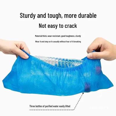 Thick Waterproof Non-slip Disposable Shoe Covers - Breathable, Dustproof, Wear-resistant for Indoor Use and Rainy Days
