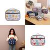 Cute Animal Printed Lunch Tote With Durable Oxford Cloth And Spill Resistant Features For Kids