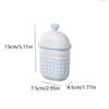 Portable Double Layer Soap Dish With Lid Draining Travel Size Cute Cotton Swab Box Student Friendly Bathroom Organizer