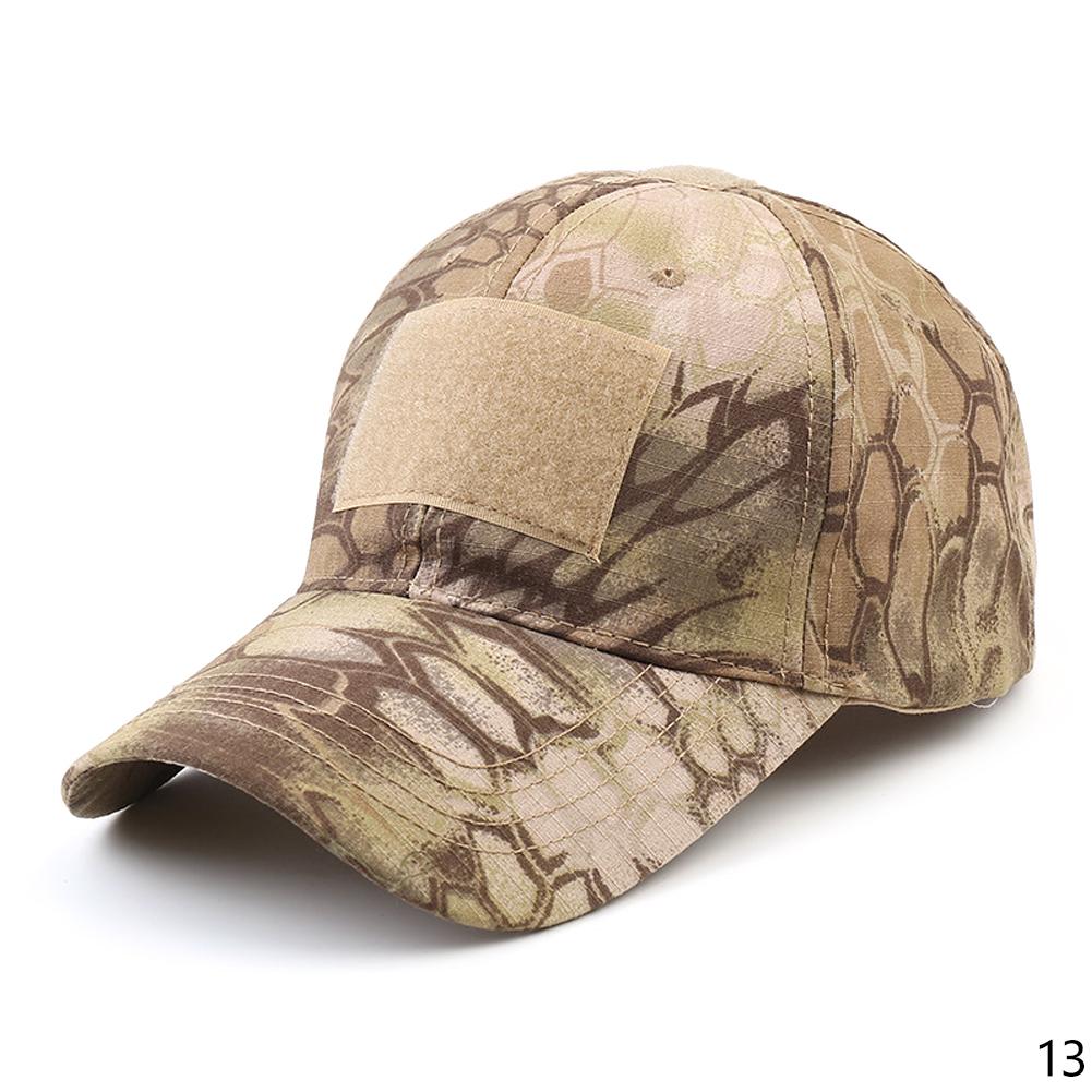 Latest Caps Camo Unisex Baseball Hat Trucker Gorras Tactical Cap Camouflage Snapback Hats 18 Colors Outdoor Uses Hike for Men and Women Hot