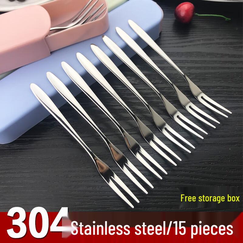Zhaoran 304 Stainless Steel Fruit Fork Set