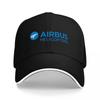 BERRETTO DA BASEBALL AIRBUS HELICOPTERS LOGO NERO CON RICAMO BLU VESTIBILITÀ CLASSICA REGOLABILE Cappello Sportivo per Unisex E Donne