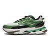 Li Ning CF Hiking Version 2 Suede Fabric Leather Retro Slip Resistant Durable Lightweight Low Top Casual Shoes Men sneaker White Green AGLR285-5