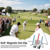 Znacznik Piłeczki Golfowej Klips do Daszka Stop Cynkowy Magnetyczny Wzór Samolotu Akcesoria Znacznik Piłeczki Golfowej na Zewnątrz Pole Klubowe Gra Trawa