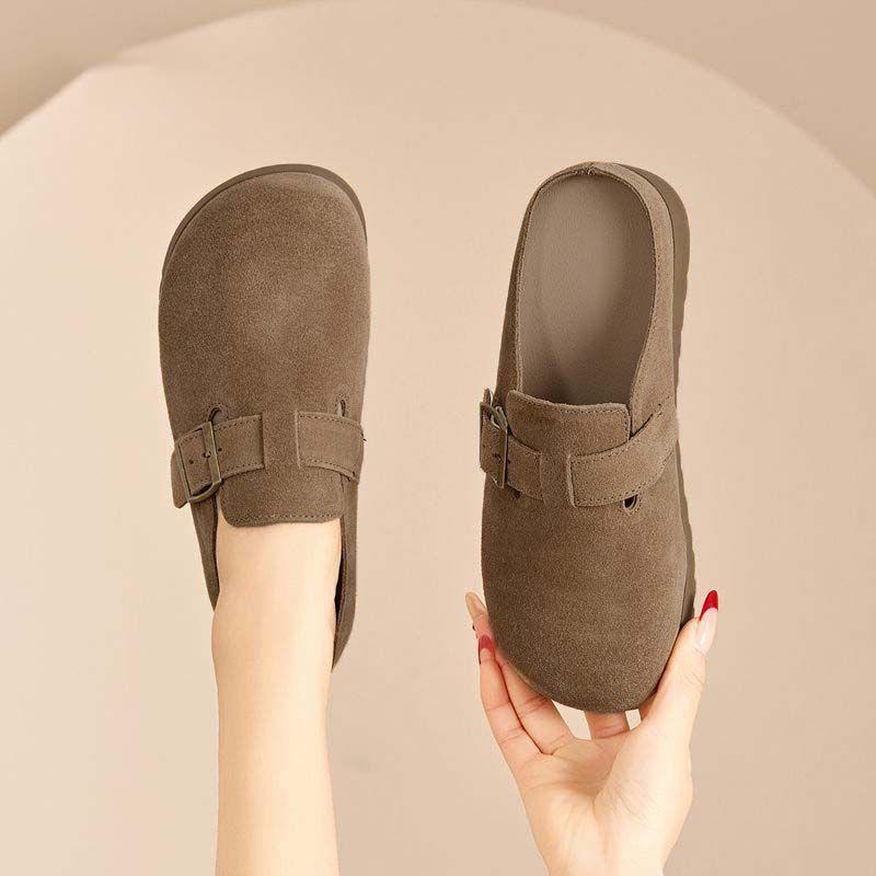 Spring 2025 Women's Non-Slip Black Casual Shoes with Soft Sole