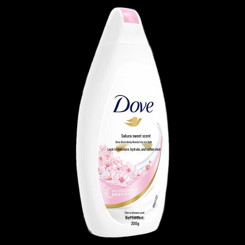 DOVE Cherry Blossom Shower Milk & Nourishing Shampoo Set