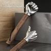 Stainless Steel Thumb Fist Hammer Emergency Window Breaker Function and Fist Grip Collectible Art for Car Safety