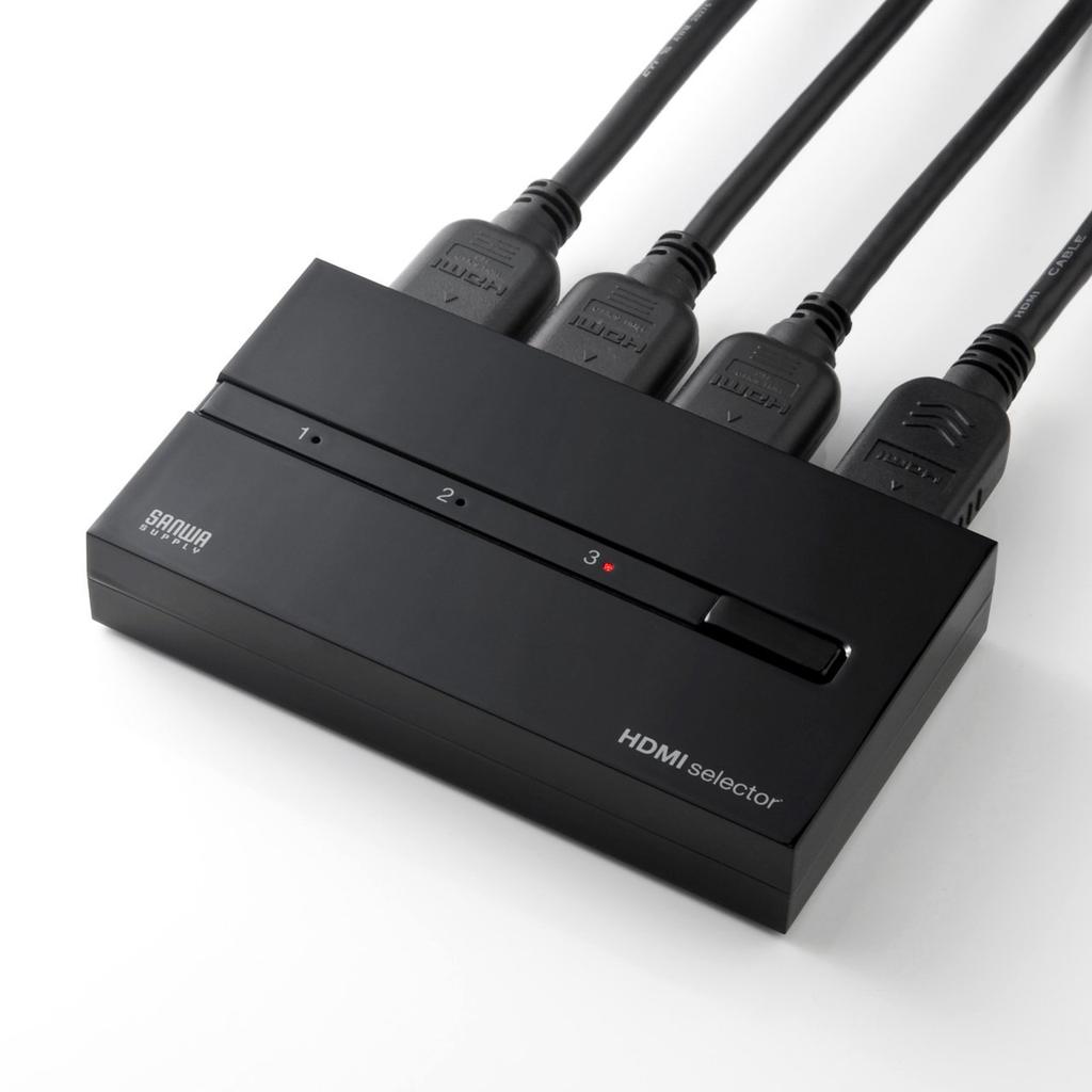 SANWA SUPPLY HDMI Switch 3 Inputs: 1 Output SW-HD31