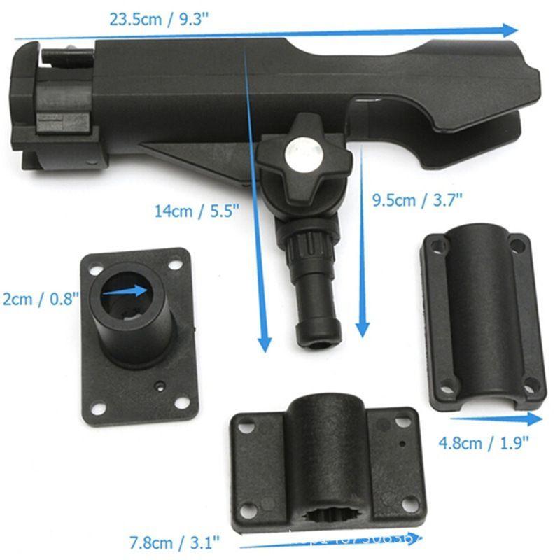 PVC Boat Spinning Rod Holder