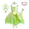 Cross-border Foreign Trade Elf Wonderful Fairy Children's Princess Dress 2023 Tinker Bell Dress Girls Performance Clothes