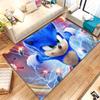 Retro S-Sonic Cartoon Games Living Room Non-Slip Area Rug Soft Carpet for Bedroom Kids Playroom Sofa,Home Decor Doormat Gift