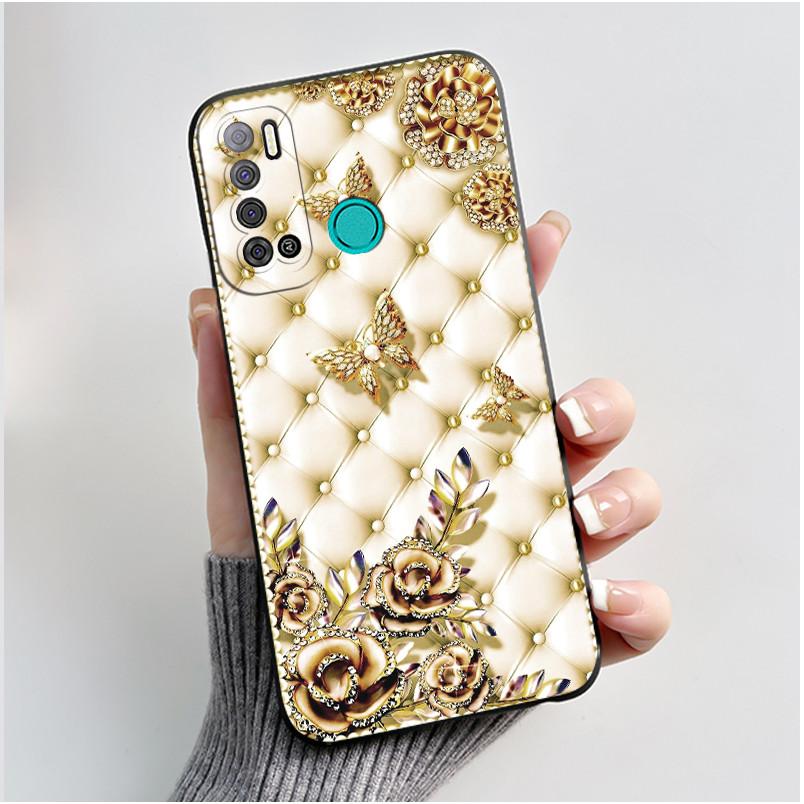 Protective Shockproof Soft Phone Case For Tecno LC7/Pouvoir 4/Pouvoir 4 Pro/LC8/Spark Power 2 Black Case Unique Design Cover