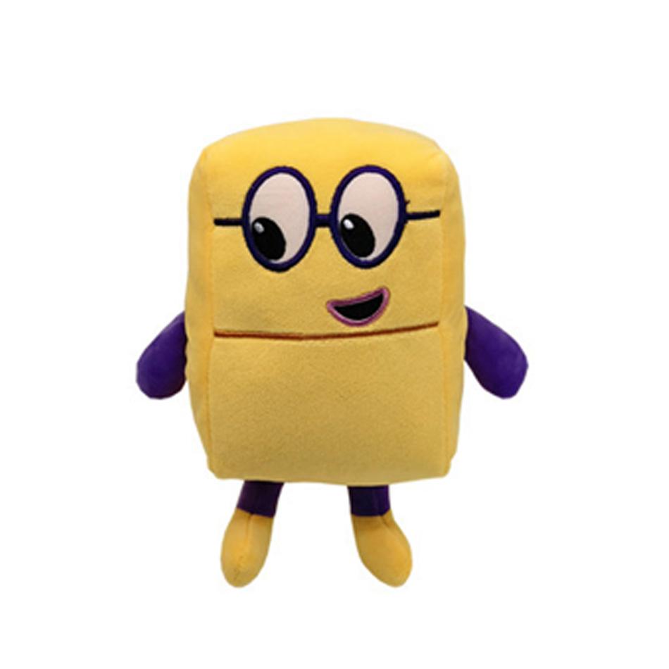 1-10 Numbers Plush 14-30Cm Toys Number Stuffed Dolls Movie Series Cartoon Educational Stuffed Toys Kids Baby Children Gifts