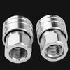 1/4Inch Quick Connect Stainless Steel Pressure Washer Adapter Set Car Washer Foam Lance Connector