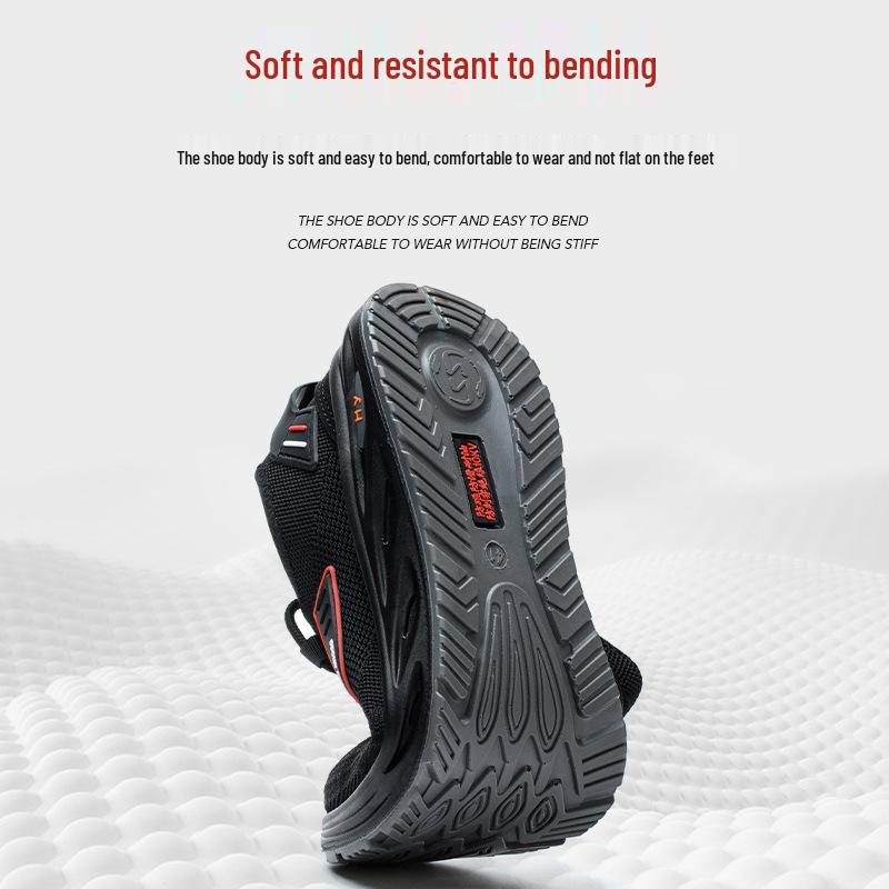 Insulated 6kV Anti-Smash, Anti-Puncture Lightweight Oil-Resistant Work Shoes