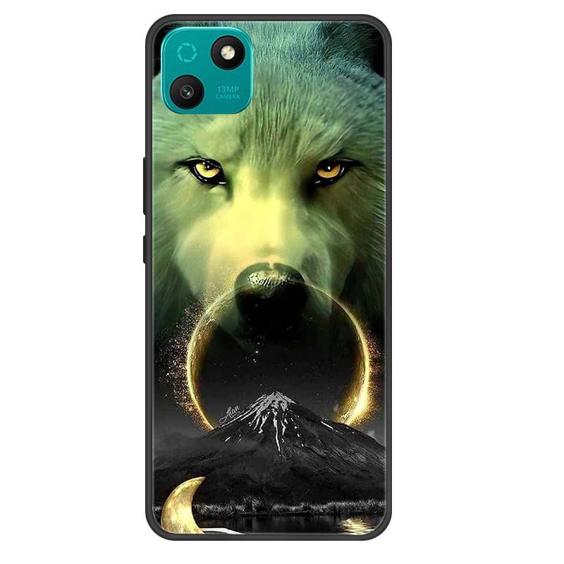 Cool Fashion For Wiko T10 Cartoon Painted Patterns Shockproof Phone Case for Wiko T10 Black Silicone TPU Coque Shell Cover Wiko T10