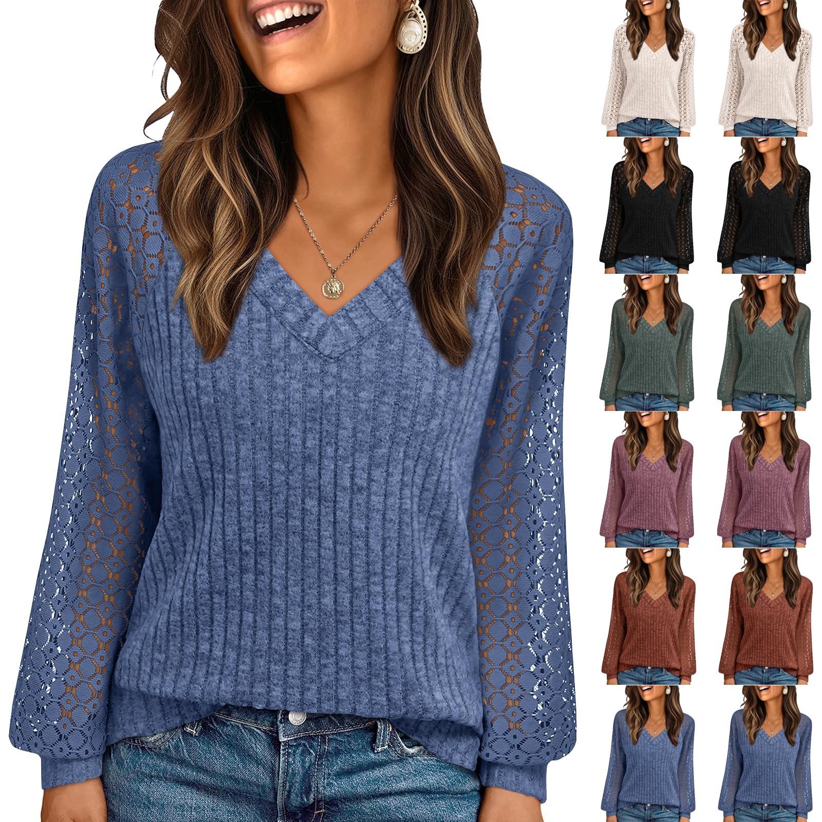 

Women s Casual Fashion Long Sleeve Shirt Oversized Solid Color Tops XL фіолетовий