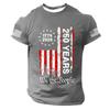 Men’s Short Sleeve Casual T-Shirt with Independence Day Inspired Print We the People 250 Years 1776 2026 Design Crew Neck