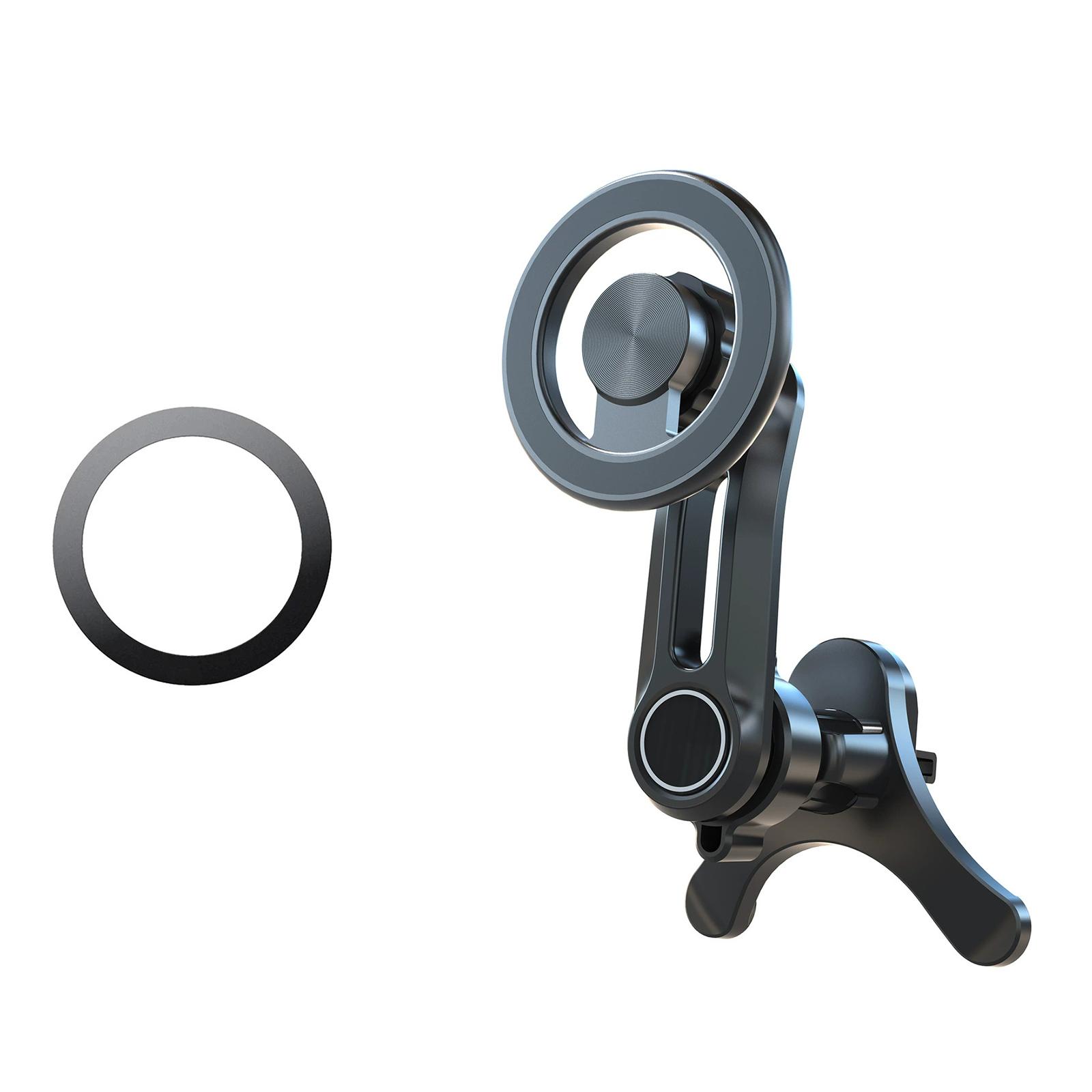 

V005 Сумісний з MagSafe Автомобільний Тримач для Телефону 360 Градусів Обертовий Кронштейн Тримач для Вентиляційного Отвору Single Hole