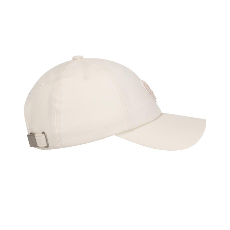 Goxo Woven Ballcap Smile Heart Beige