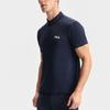 FILA Professional Sports Quick-Dry Pullover Short Sleeve Polo Shirt Men Polo Shirts Deep-Blue A11M528104F-NV