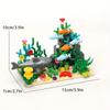 1 Set of Underwater World Animal Building Blocks Set Home Decorations and Collectibles Creative Toy for Children's Gift