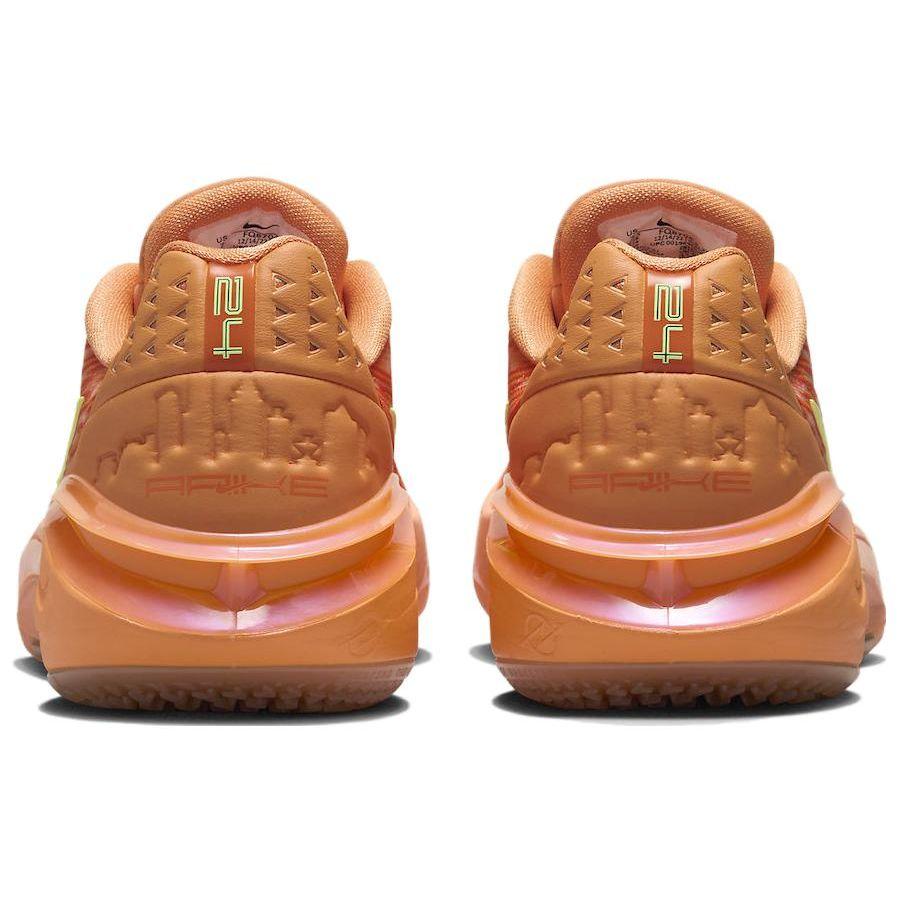 Arike Ogunbowale x Nike Air Zoom GT Cut 2 Bright Mandarin Damen Sneaker Orange Lime-Blast Camellia FQ8704-800
