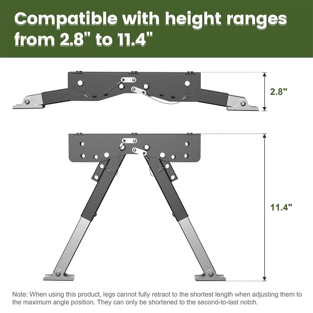 Portable RV Step Support Stabilizer Ladder Support Jack Step Stabilizer Trailer Arm Folding Caravan Step Stabilizer for Trailer