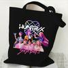 Hunters Surrounding Printed Canvas Shopping Tote Bag With Large Capacity