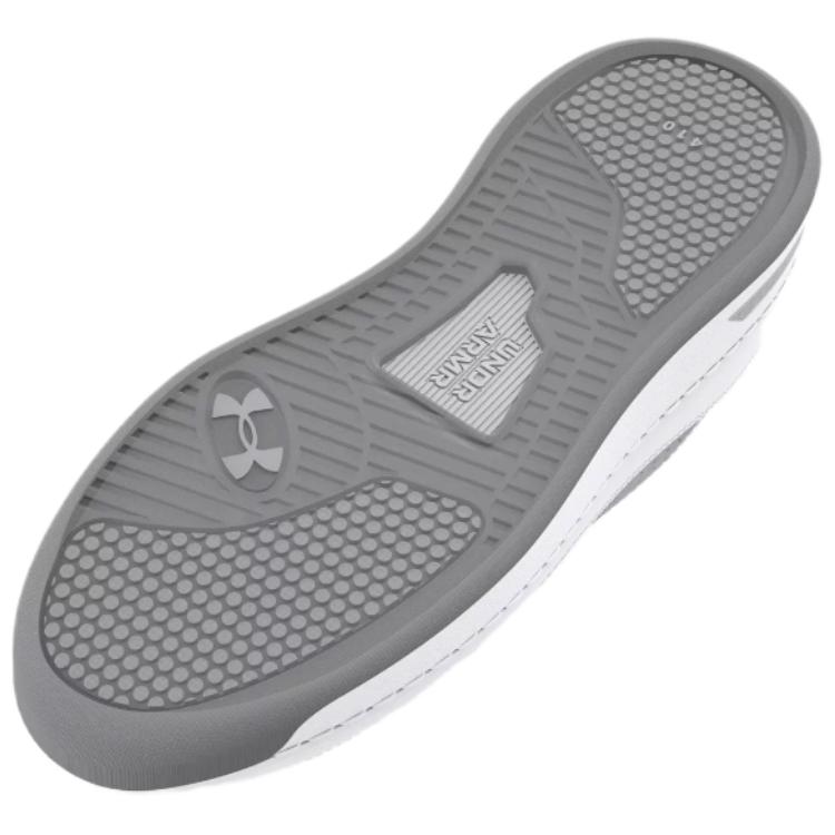 Under Armour Men's Court 96 Suede White Mod Gray 3028765-104