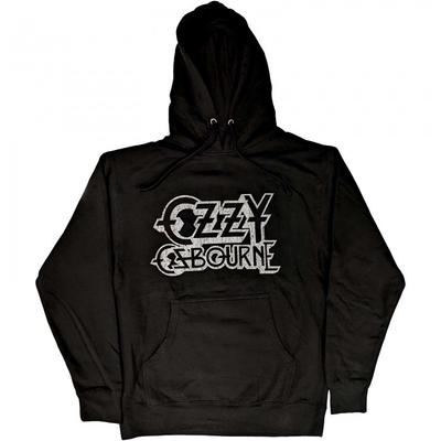 Ozzy Osbourne Unisex Adult Vintage Logo Pullover Hoodie