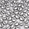 50Pcs Acrylic English Letter Beads For DIY Necklace Bracelet Earrings Jewelry Making Craft Accessories