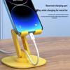 All-Metal Rotating Mobile Phone and Tablet Holder – Portable, Foldable, Multi-functional Desktop Stand