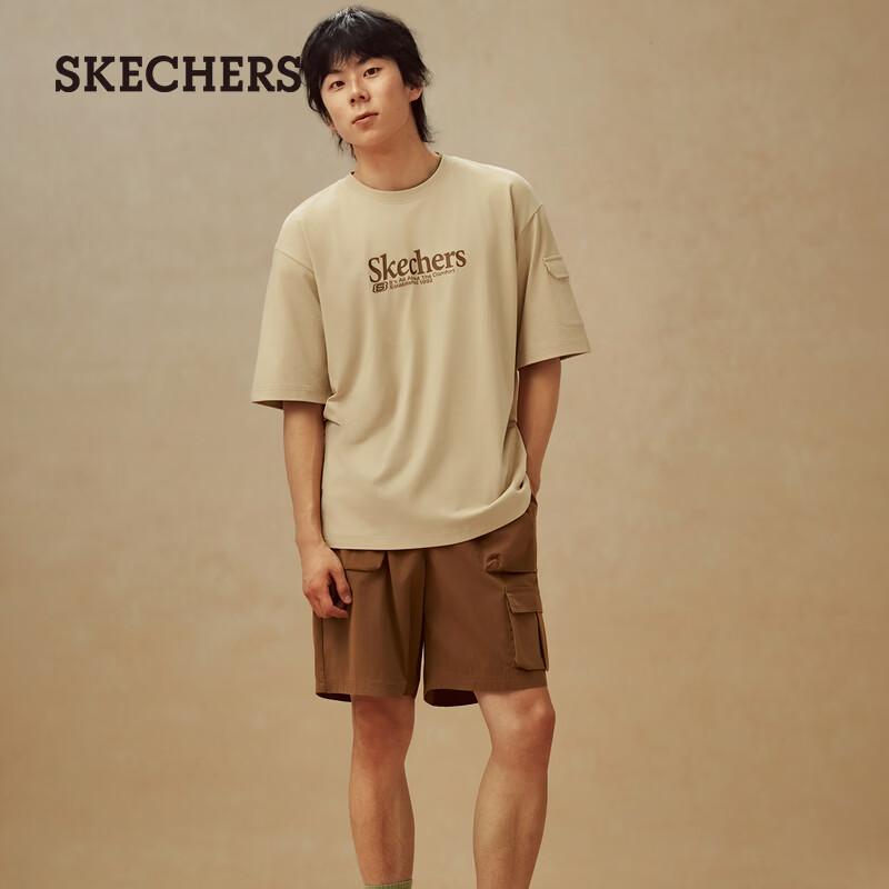 Skechers Men's Loose Fit Short Sleeve T-Shirt L226M004