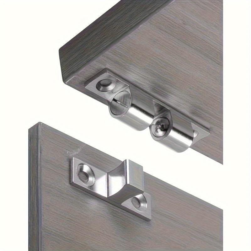 10Pcs Zinc Alloy Door Bead Locks Furniture Door Ball Latch Heavy-Duty Adjustable Positioning Buckles Spring Ball Catch Latches