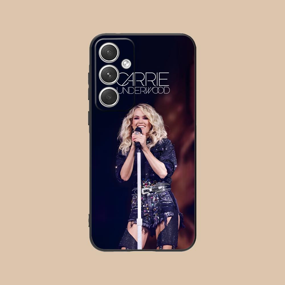 

Carrie Underwood Mobile Phone Case for Samsung Galaxy S26 S25 S24 S23 S22 S21 S20 Note20 Plus FE Ultra Colorful Cover Cellphones Galaxy Note20