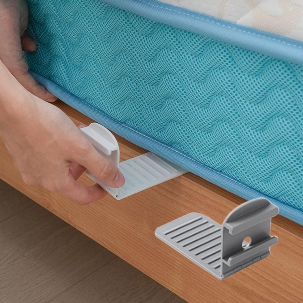 4pcs Plastic Bed Sheet Holder Non-slip Fastener Holders Multi-Functional Bed Cover Fixing Clip Crib
