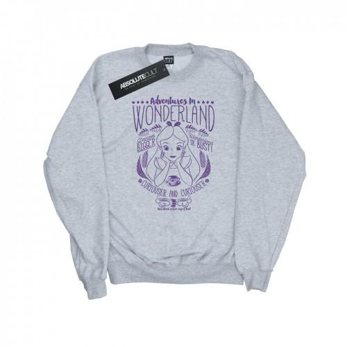 Disney Mens Alice In Wonderland Adventures Sweatshirt