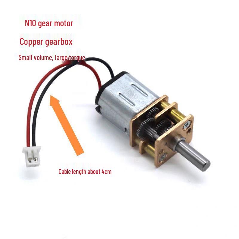 GA12-N20 Miniature DC Geared Motor for 3V/6V/12V Smart Cars, Low-Speed