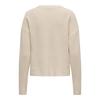 Pull col rond luna en mailles douces Femme ONLY