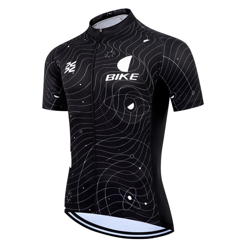 Herren Fahrradtrikot Shorts Set Rennrad Mountainbike Atmungsaktiv Schnelltrocknend