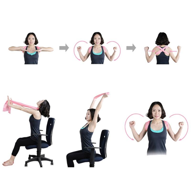 Stretch Band Strap Wide Latex Portable Elastic Belts