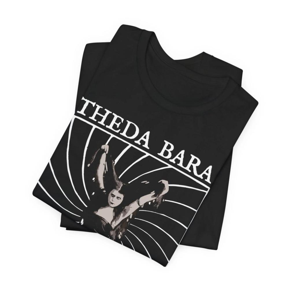 Sin 1915 Theda Bara femme fatale actress shirt vampire girl silent film Tshirt Unisex streetwear top for all seasons  t shirt