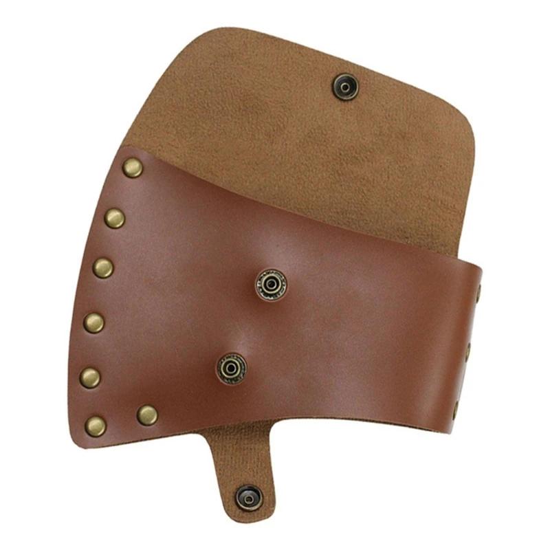 Axe Holster for CASE Hatchet for Head Sheath, Ax Protector Camping Blade Cover Practical Axe for Head PU Leather for Pro