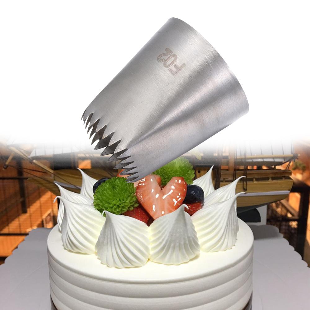 Cupcake Stainless Steel Pastry Tips Icing Piping Nozzles Baking Mold Flower Nozzle Ice Cream Tool