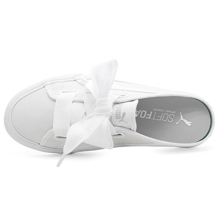 Puma Bari Comfortable Simple Lightweight Balanced Low-Top Sneakers Women Sneakers White 382331-02