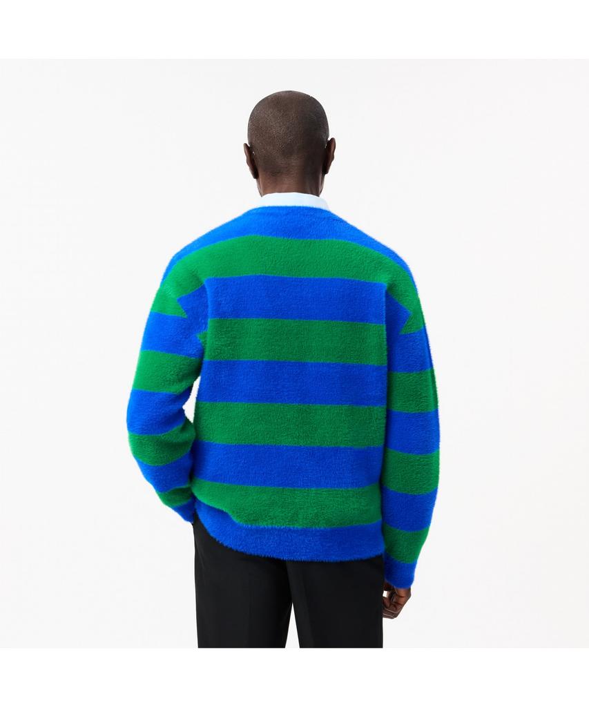 LACOSTE Men'S Double-Face Striped Pullover Ah2915-54N Icj